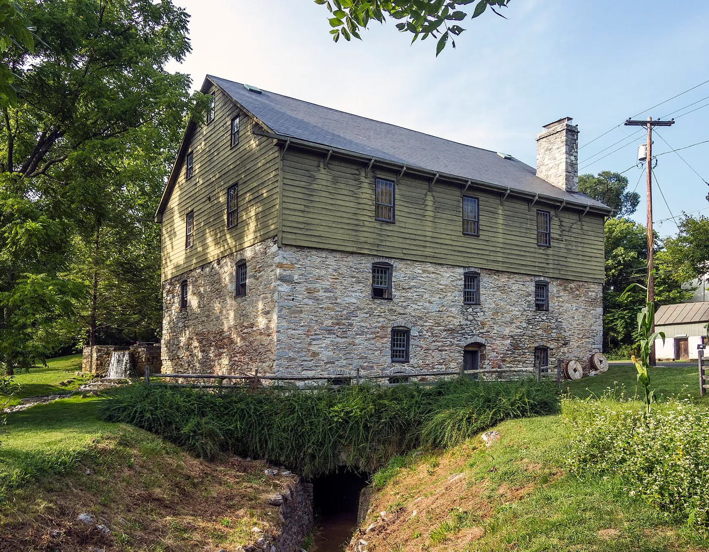 The Burwell-Morgan Mill at Millwood, near Berryville