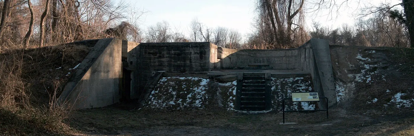 Battery Porter, part of the coastal artillery fort the park is named for