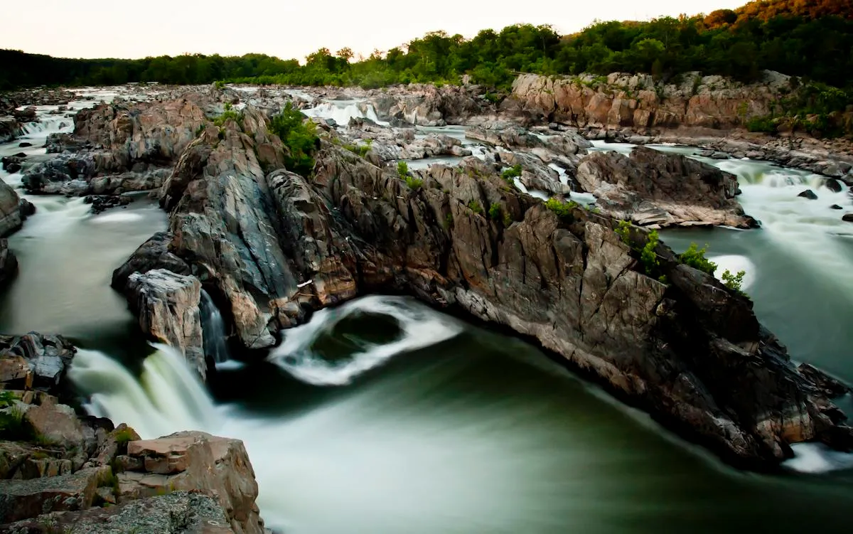 The Potomac dropping through Great Falls