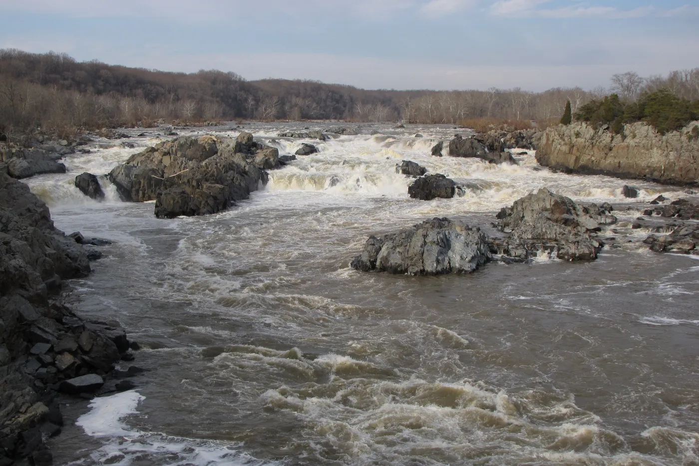 Great Falls seen from the Virginia side