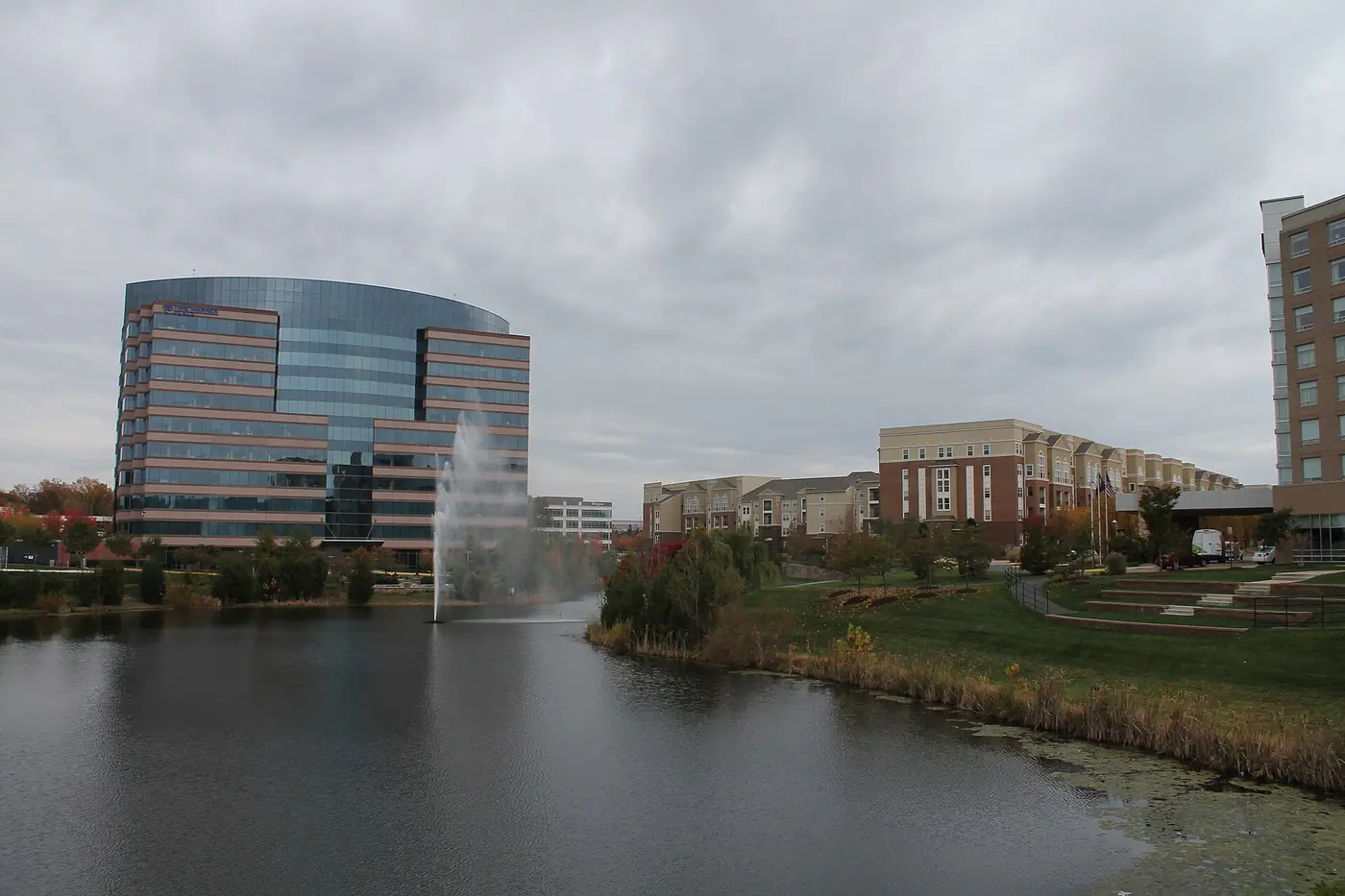 Office buildings near the Dulles Toll Road in Herndon