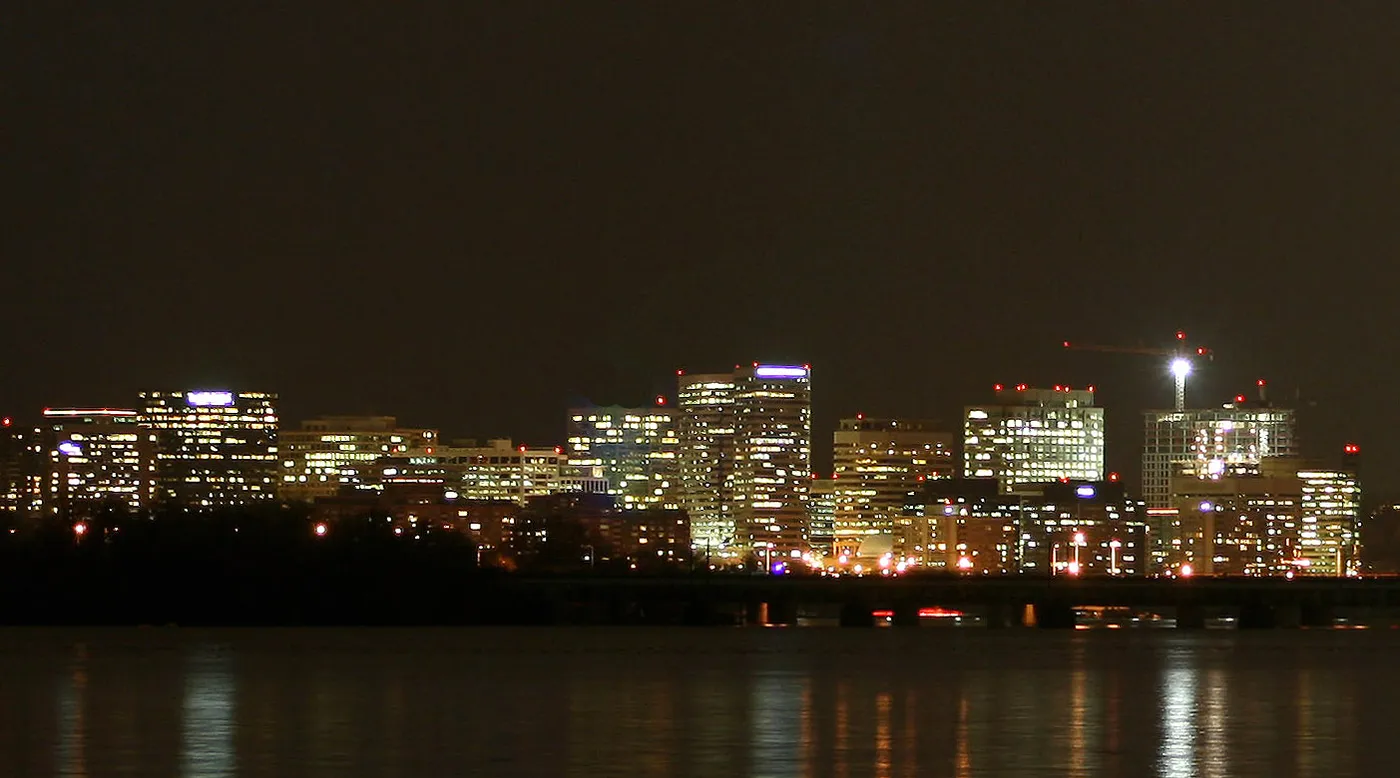 The Crystal City skyline