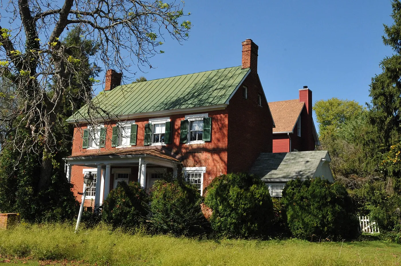 A house in the New Baltimore historic district