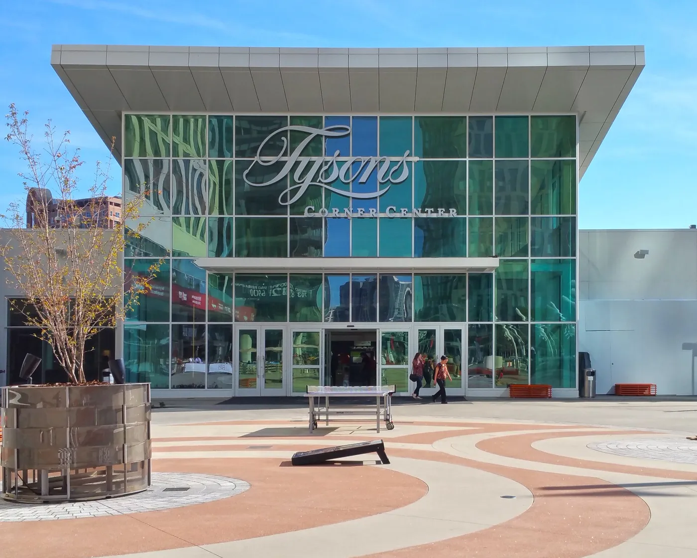 The Metro entrance at Tysons Corner Center
