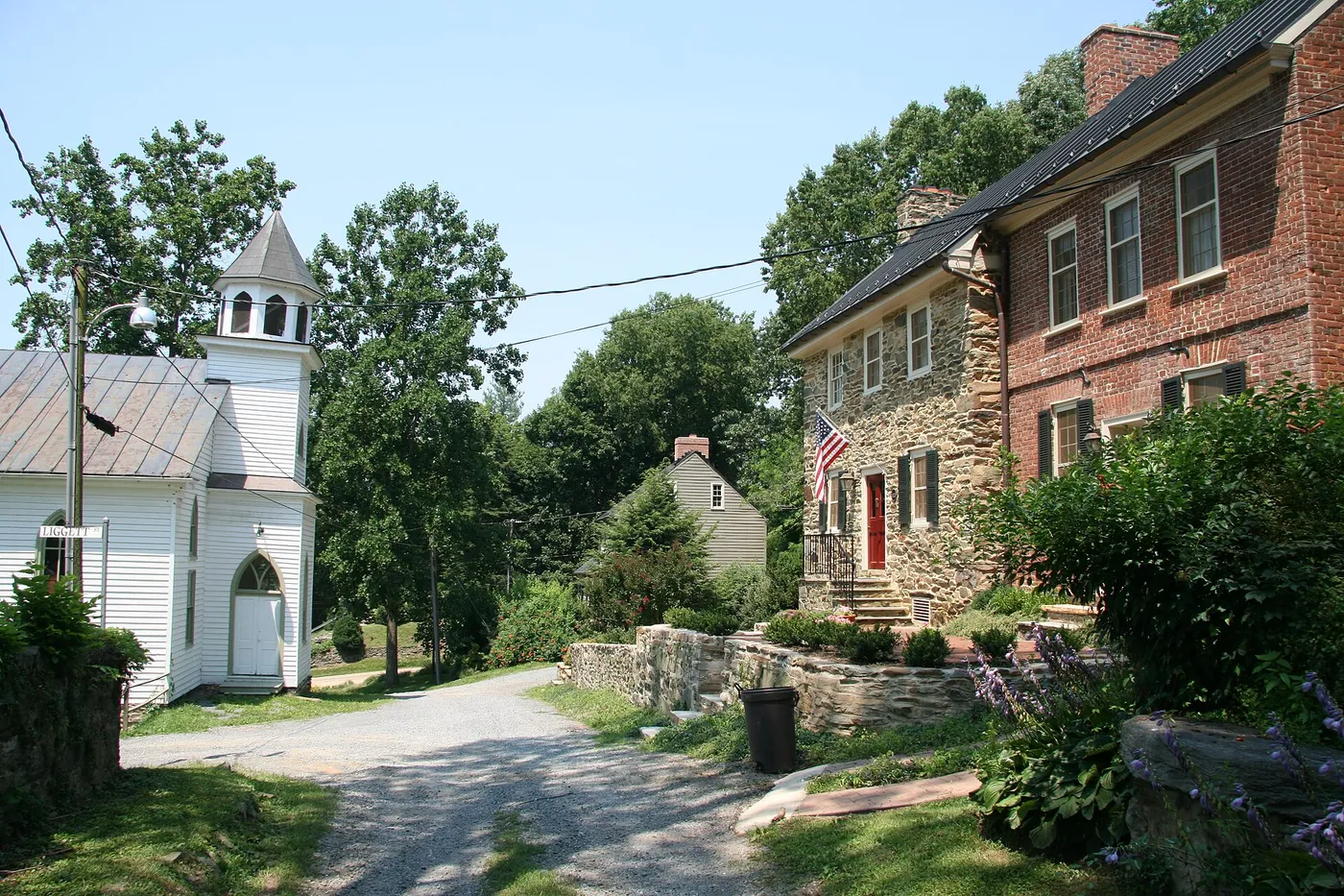 Liggett Street in the village of Waterford
