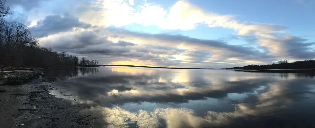 Dawn at Leesylvania State Park on the Potomac in Woodbridge